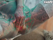 Hard ANAL fuck for Tattooed Girl - Balls Deep Assfuck for Goth Slut - ATM, Facial 13/16