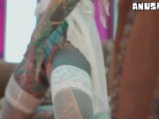 Hard ANAL fuck for Tattooed Girl - Balls Deep Assfuck for Goth Slut - ATM, Facial 8/16