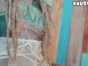 Tattooed Girl get ANAL fucked  - Balls Deep Assfuck for Goth Slut - ATM, Facial 6/16