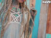 Hard ANAL fuck for Tattooed Girl - Balls Deep Assfuck for Goth Slut - ATM, Facial 8/16