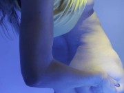 Teasing & Tasting Myself in the Airplane Lavatory 10/16