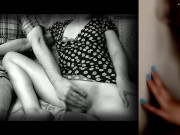 Neghbor girl mutual masturbation with her stepbrother - listening to roomate sex sounds