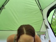 POV Morning Tent Sex and Camping with ME! 11/16
