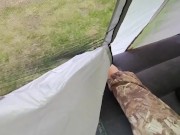 POV Morning Tent Sex and Camping with ME! 8/16