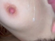 Taking my friend's cock while watching a movie, I end up with my vagina full of cum 5/16