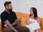 Brandy Ate Sushi off the Biggest Cock She's Ever Seen! 13/16