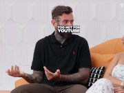 Brandy Ate Sushi off the Biggest Cock She's Ever Seen! 9/16