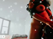 EBONY BONDAGE BEAUTY COSPLAY BDSM ROPES QUEEN ROLE PLAY HARDCORE 6/16