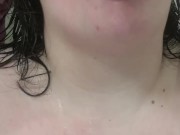 BBW gets face fucked by dragon dildo 11/16