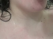 BBW gets face fucked by dragon dildo 8/16