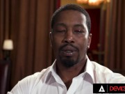 DEVILS FILM - Petite Lesbian Girl Wants Her Pussy Pounded By Her Boss' Huge Cock 3/16