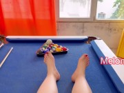 کون دادن رو میز بیلیارد خوردن آب کیرش / cum in mouth 3/16