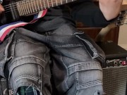 Horny emo boy cant stop touching his hard stick sloppy style 11/16