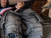 Horny emo boy cant stop touching his hard stick sloppy style 8/16