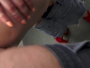 Je remplis la chatte de sperme de cette touriste belge dans les WC public de Paname 11/16