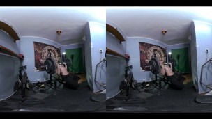 Rubbing the Bench, Naked Training and Failing Edge Masturbation 180VR 8K teaser - Full on OF and FH