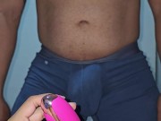 Watching her use that toy turns me on, I couldn’t resist and finished all over her. 1/16