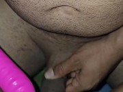 Watching her use that toy turns me on, I couldn’t resist and finished all over her. 12/16