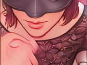 she sucks my big cock and takes facial cumshot 14/16