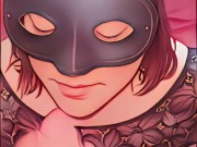 she sucks my big cock and takes facial cumshot 15/16