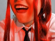 Makima chewing tiny watermelon 11/16