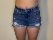 MILF shows off bush when she takes her clothes off for you
