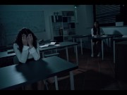 Live Action Japanese Anime Horror - Asian Schoolgirl Teacher Fucked in Classroom by Horny Demon Vore 5/16