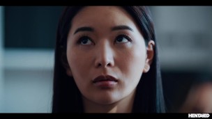 Live Action Japanese Anime Horror – Asian Schoolgirl Teacher Fucked in Classroom by Horny Demon Vore