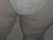 Making a mess in my diaper and enjoying it 10/16