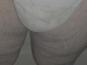 Making a mess in my diaper and enjoying it 8/16