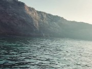 A little tease by this hot captain on a boat in Ibiza 7/16