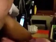 Bbw milf makes BBC cream pie my throat in sloppy face fucking session 11/16