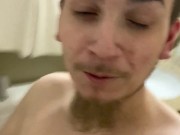 PART 1 stepsis sneaks away with her brother into the shower !! 1/16