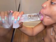 KhloeSweet Is Still Horny After Sex and Goes to Find a Snack 3/16