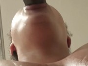 Hotwife sucking first bbc in the shower 12/16