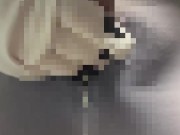 japanese chubby masturbating in a suit. 15/16