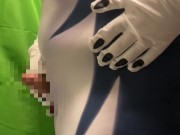 japanese chubby masturbating in a suit. 7/16