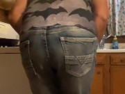 Desperately need to piss while cooking supper (holding my piss until I couldn’t , I piss in bucket) 7/16