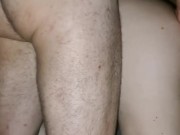 I spread her pussy with my cock and it gets all wet 16/16