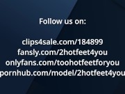 Footjob coming back in grand stockings style 16/16