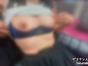 ノーブラでちくぽち野外露出散歩する人妻！地方在住変態素人！／日本人／Japanese／熟女／Asian 14/16