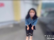 ノーブラでちくぽち野外露出散歩する人妻！地方在住変態素人！／日本人／Japanese／熟女／Asian 9/16