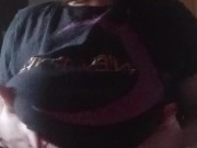 Goth Milf flashing a little 🖤 1/16