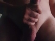 I wake up so hard and it doesn't go down! This cock needs a nice fat wet pussy! 10/16