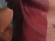 I wake up so hard and it doesn't go down! This cock needs a nice fat wet pussy! 14/16