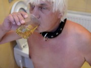 Latvian faggot Armands Lusis is now a toilet slave and drinks his own piss 11/16