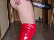 man who like too dressed like whore and cum inside toy! 7/16