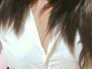 En casa metiendome lo que más me gusta por qué mi novio está lejos y no me la mete 2/16