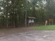Checking out a public historic site while naked 10/16