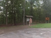 Checking out a public historic site while naked 12/16